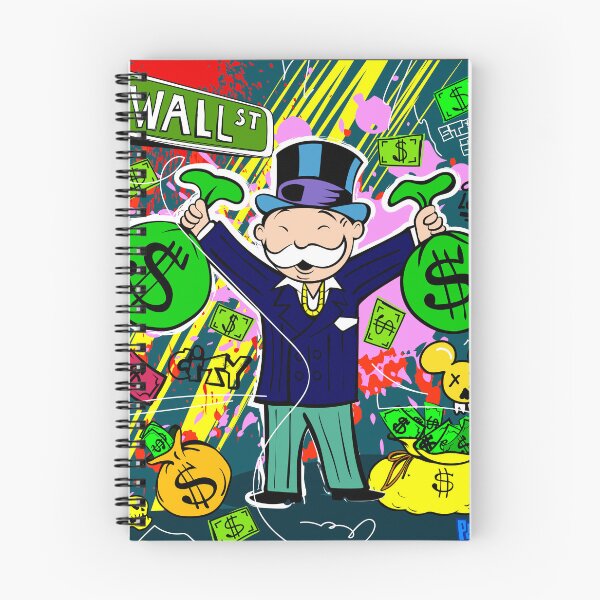Item preview, Happy Monopoly Man Holding $ Bags designed and sold by DonVivaldo.