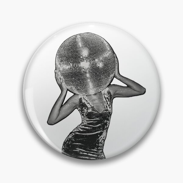 Item preview, woman disco ball graphic aesthetic designed and sold by sarahhelizz.