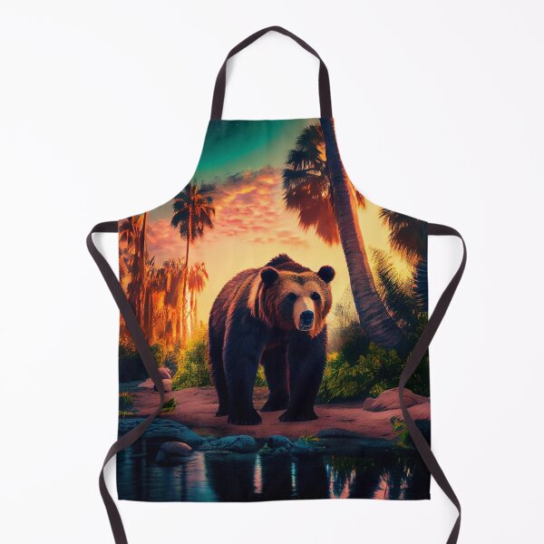 Item preview, Jungle Bear at Dusk designed and sold by Sillytoe.