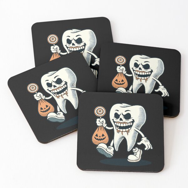 Item preview, Halloween Dental Hygiene Funny Zombie Tooth designed and sold by LuminOrb.