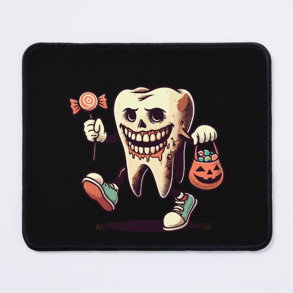 Item preview, Halloween Dental Hygiene Funny Zombie Tooth designed and sold by LuminOrb.