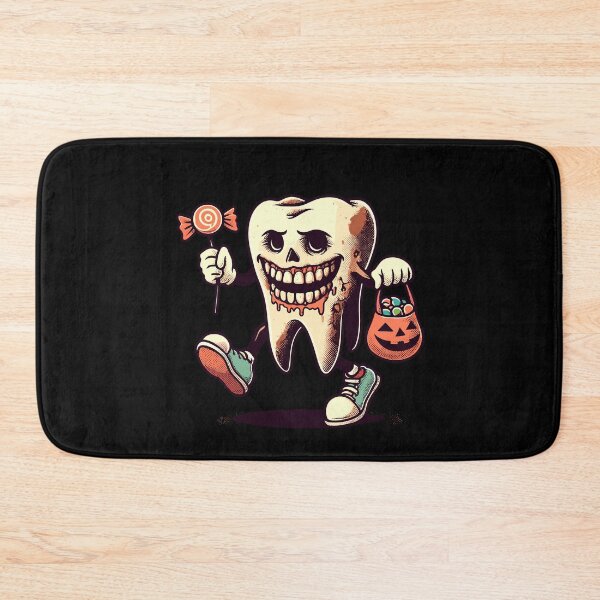Item preview, Halloween Dental Hygiene Funny Zombie Tooth designed and sold by LuminOrb.