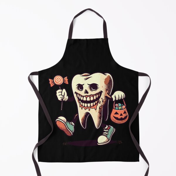 Item preview, Halloween Dental Hygiene Funny Zombie Tooth designed and sold by LuminOrb.