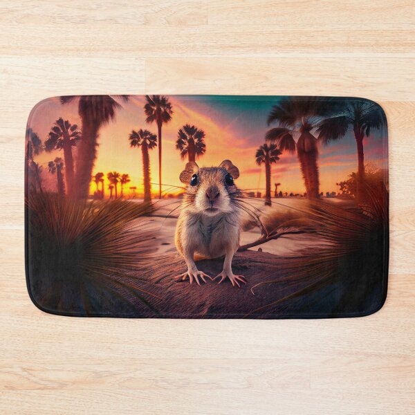 Item preview, Jungle Kangaroo Rat at Sunset designed and sold by Sillytoe.