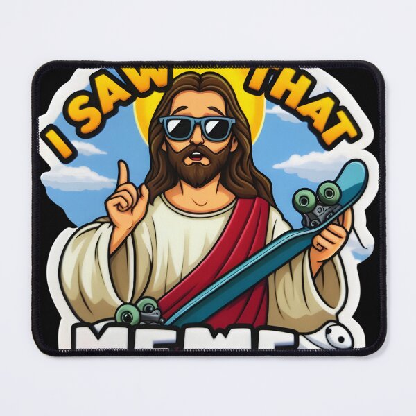 Item preview, Jesus Meme I Saw That Classic T-Shirt designed and sold by SBAR33.