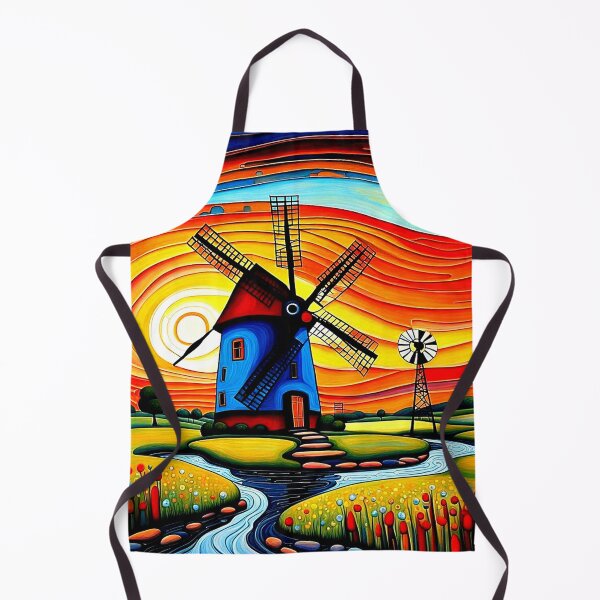 Item preview, Windmill by a stream 1 designed and sold by George Hutton Hunter.