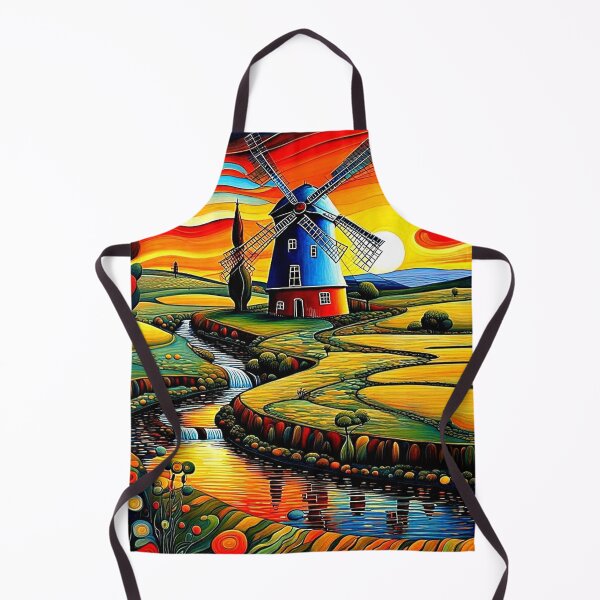 Item preview, Windmill by a stream 3 designed and sold by George Hutton Hunter.