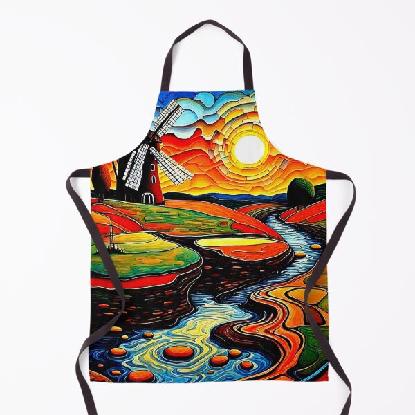 Item preview, Windmill by a stream 4 designed and sold by George Hutton Hunter.