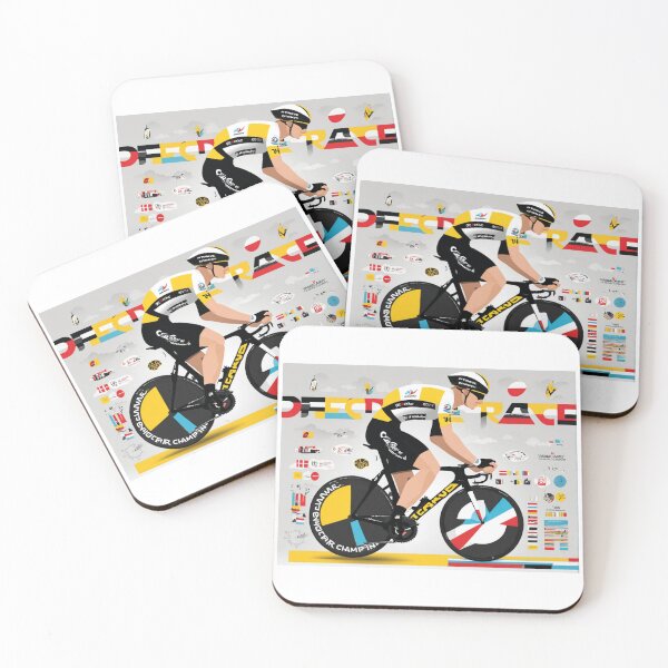 Item preview, Jonas Vingegaard: Tour de France Champion - Dynamic Cycling Race Design designed and sold by Colorful-Garden.