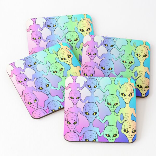 Item preview, Alien Peace Fingers designed and sold by Sartoris Art.