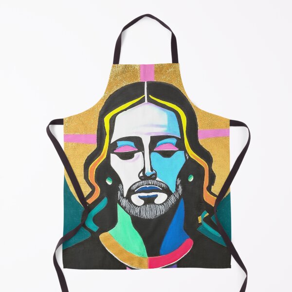 Item preview, Jesus today, artist: ROSSI, acrylic, pop art, modern art, Jesus portrait designed and sold by ROSSI Roger Wagner.