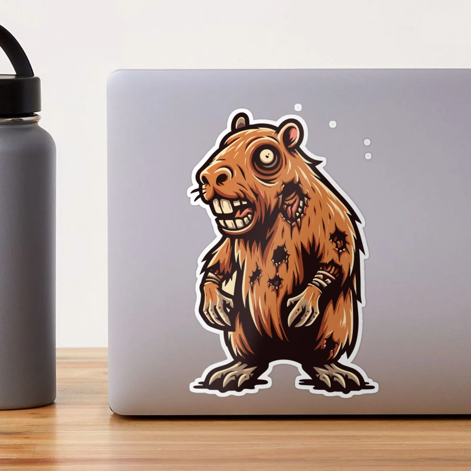 Zombie Capybara Capybara Lovers Halloween