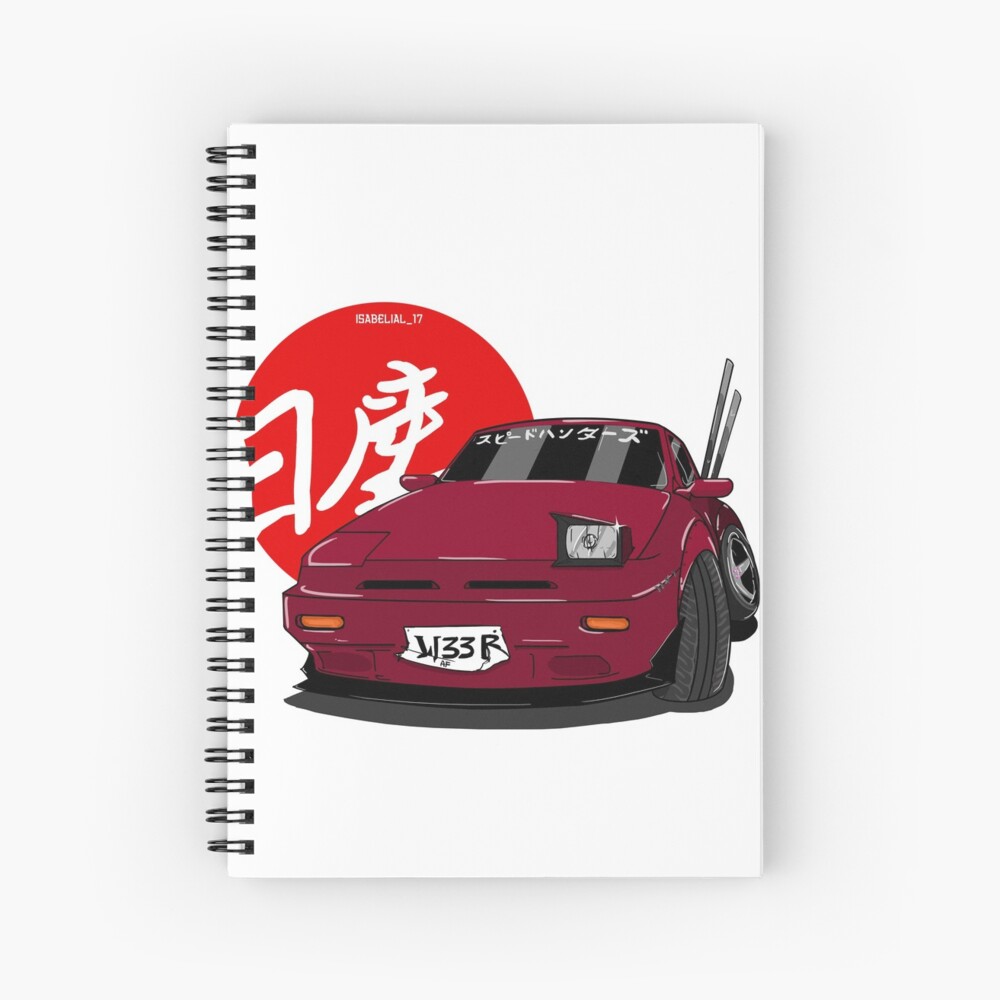 S13 Bosozoku Spiral Notebook By Isabelial Redbubble