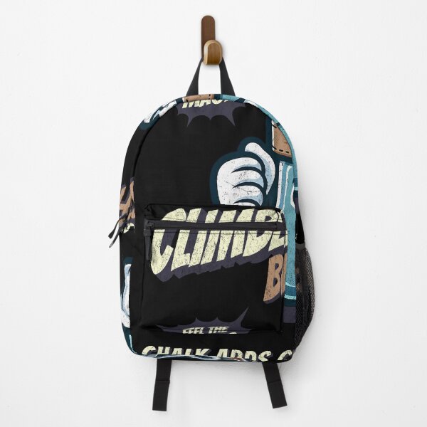Item preview, Funny chalk bag for climbers and boulderers mascot designed and sold by Bouldershop.