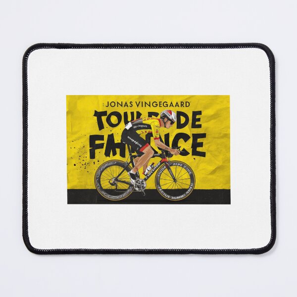 Item preview, Jonas Vingegaard: Tour de France Champion - Dynamic Cycling Race Design designed and sold by Colorful-Garden.