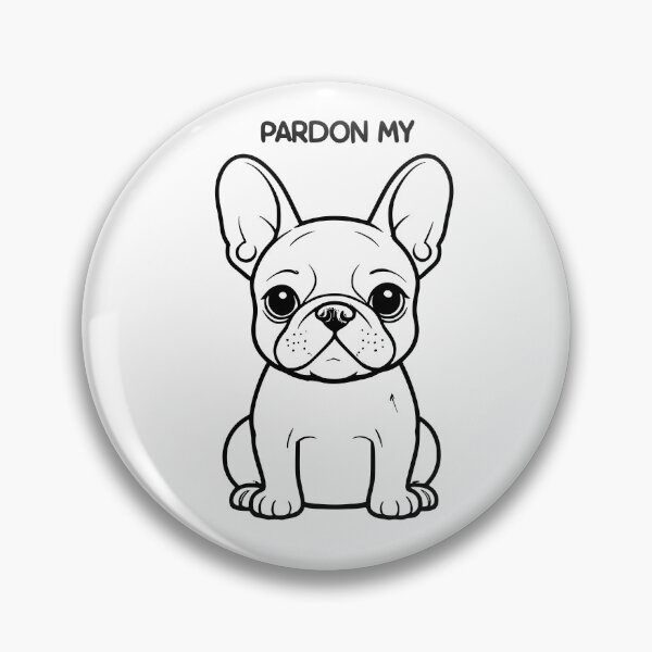 Item preview, Pardon my french bulldog designed and sold by Hachiandco.