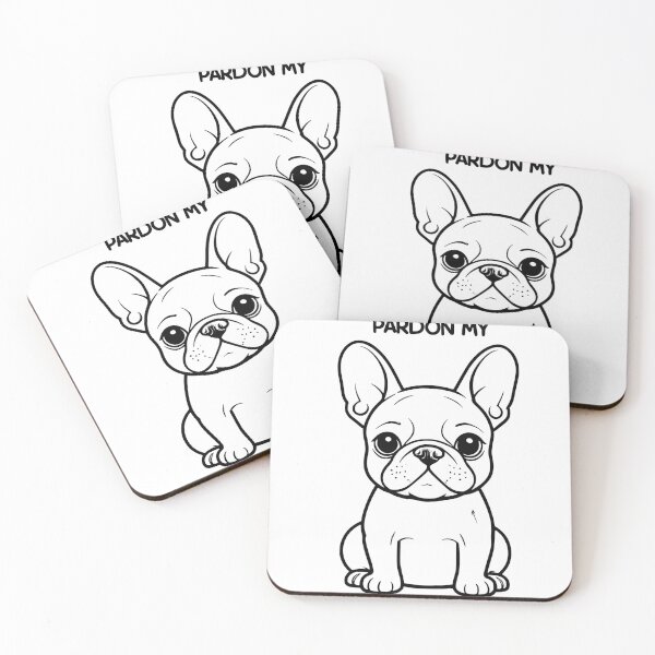 Item preview, Pardon my french bulldog designed and sold by Hachiandco.