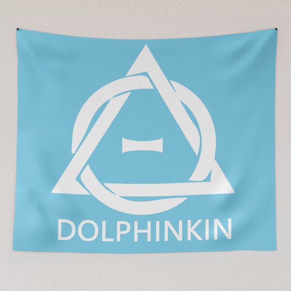 Item preview, Theta-Delta Therian Symbol Therianthropy DOLPHINKIN designed and sold by PD Therian.