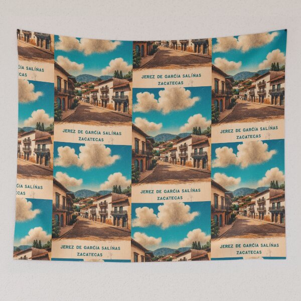 Item preview, Jerez de Garcia Salinas Zacatecas Mexico Magic Town Postcard Vintage Travel designed and sold by TravelPostcardGems.