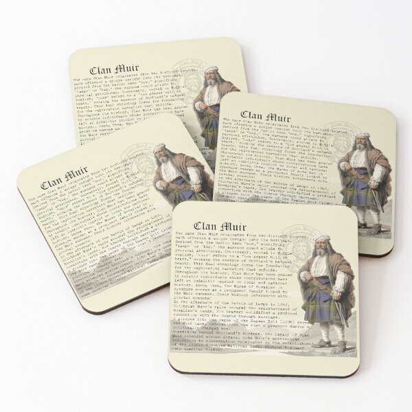 Item preview, Muir Scottish Clan History  designed and sold by BagTown Clans.