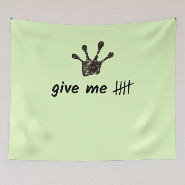 Item preview,  give me five! with frog print designed and sold by peter2art.