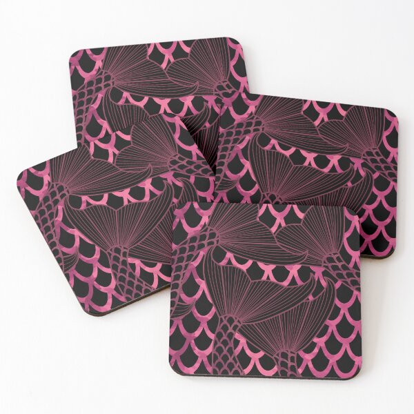 Item preview, Purple Mermaid Tail Pattern designed and sold by Sartoris Art.