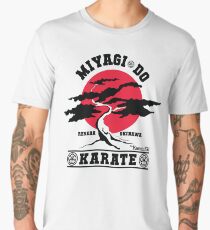 Karate Kid - Mr Miyagi Do Red Variant Men's Premium T-Shirt