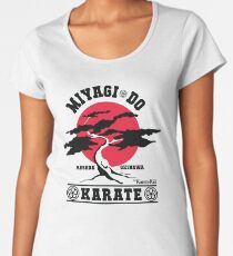 Karate Kid - Mr Miyagi Do Red Variant Women's Premium T-Shirt