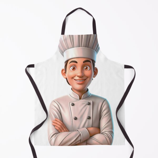 Item preview, cartoon chef isolated design designed and sold by Creative88Art.