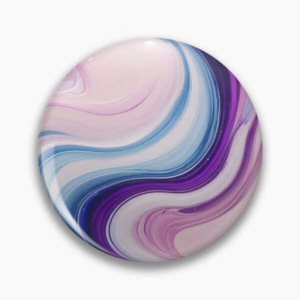 Item preview, Liquid Abstract In Purple, Pink, Blue And White designed and sold by SeamPix.