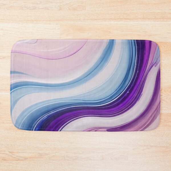 Item preview, Liquid Abstract In Purple, Pink, Blue And White designed and sold by SeamPix.