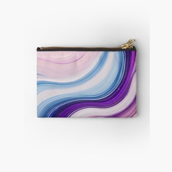 Item preview, Liquid Abstract In Purple, Pink, Blue And White designed and sold by SeamPix.