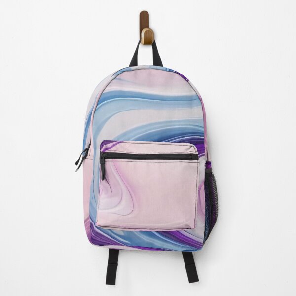 Item preview, Liquid Abstract In Purple, Pink, Blue And White designed and sold by SeamPix.