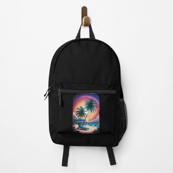 Item preview, A vibrant and colourful depiction of a tropical beach scene designed and sold by MRFEZOO2030.