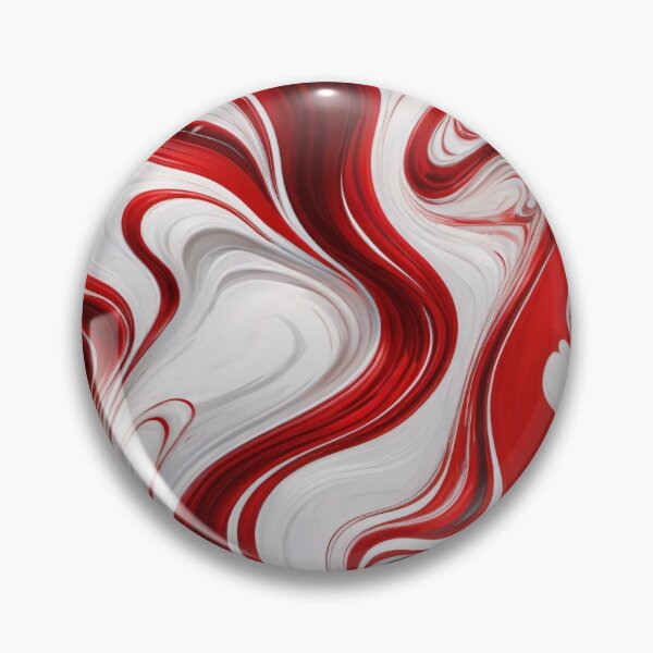 Item preview, Liquid Abstract In Red And White designed and sold by SeamPix.