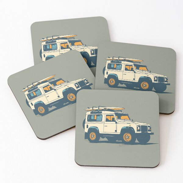 Item preview, D90 Series III Vintage 4x4 on the beach designed and sold by blackdogshop.