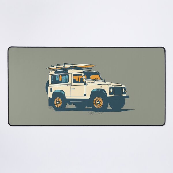Item preview, D90 Series III Vintage 4x4 on the beach designed and sold by blackdogshop.