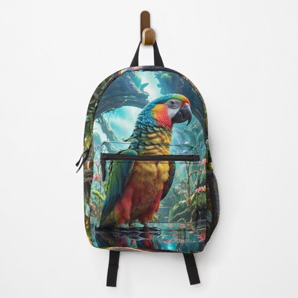 Item preview, colorful fantasy jungle parrot designed and sold by dimitrisbar.