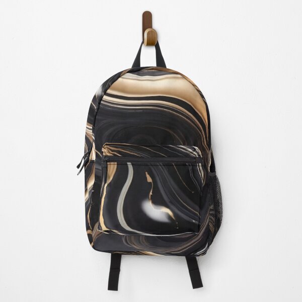 Item preview, Liquid Abstract In Black And Gold designed and sold by SeamPix.