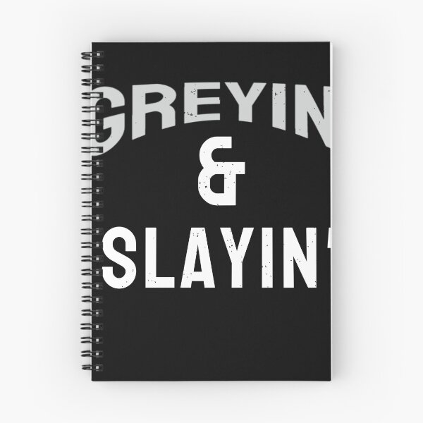 Item preview, Greyin And Slayin Funny Grey Hair designed and sold by ceddybaby612.