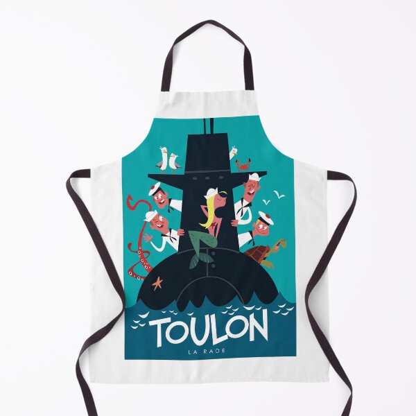 Item preview, Toulon La Rade poster designed and sold by GAGodel.