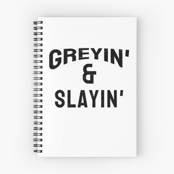 Item preview, Greyin And Slayin Funny Grey Hair Don't Care designed and sold by ceddybaby612.
