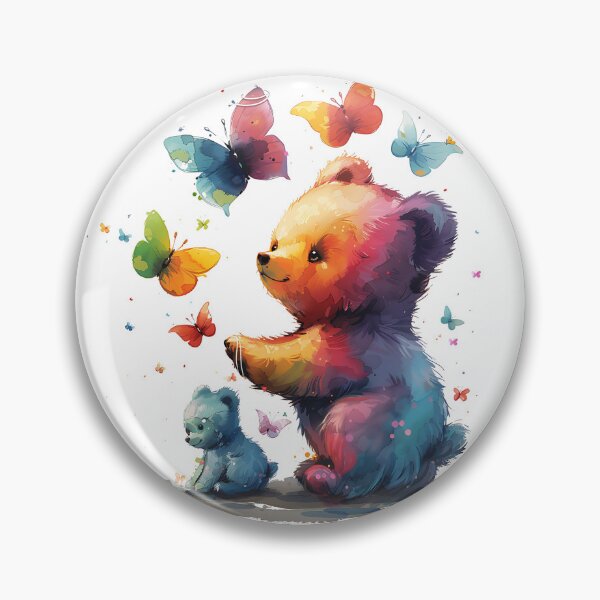 Item preview, Rainbow cute bear, Bear custom designed and sold by CHOKCHAIVONGDEE.