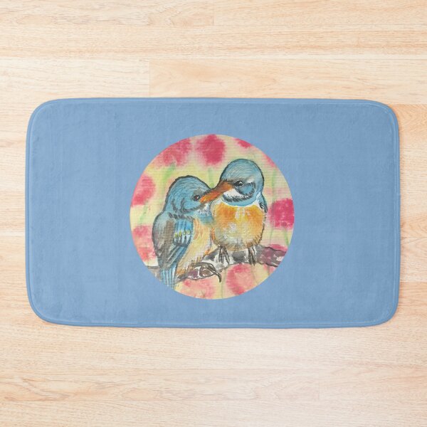 Item preview, Romantic birds couple watercolor  designed and sold by altairaleon.