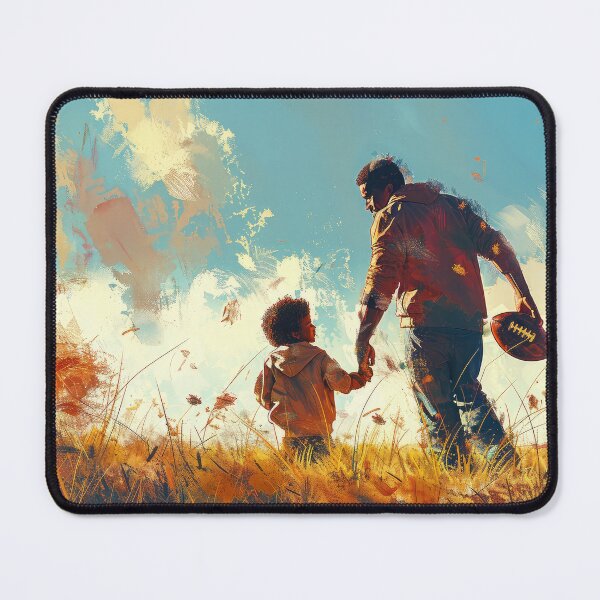 Item preview,  Father day Father Coaching His Child Football designed and sold by vallass.