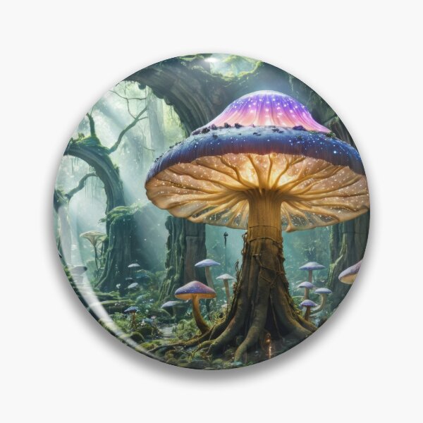 Item preview, mystical forest mushroom fantasy designed and sold by dimitrisbar.