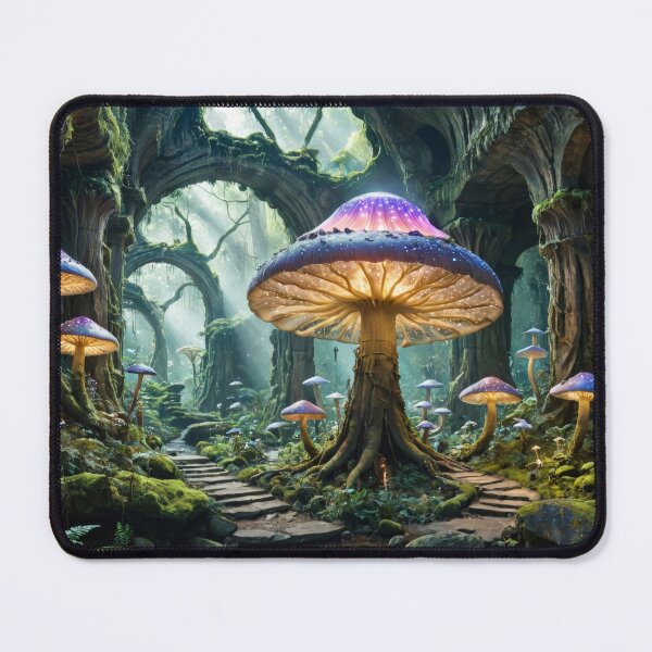 Item preview, mystical forest mushroom fantasy designed and sold by dimitrisbar.