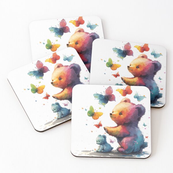 Item preview, Rainbow cute bear, Bear custom designed and sold by CHOKCHAIVONGDEE.