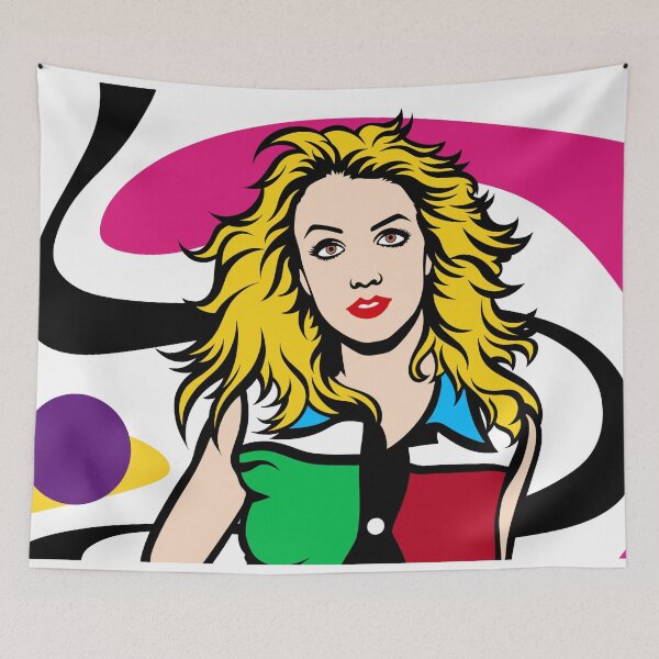 Item preview, Britney Pop Art Drawing designed and sold by Henrylizarraga.