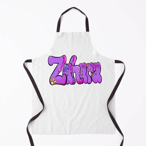 Item preview, Zahara popular girls name woman women’s first name in purple drip calligraphy Zahara designed and sold by Artonmytee.